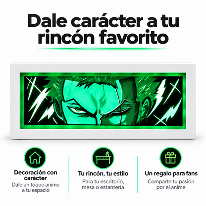 Lámpara anime Lightbox de tus personajes favoritos